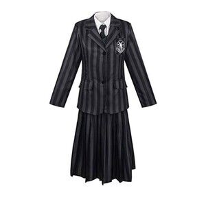 Wednesday Addams Nevermore Academy Uniform Adult Women’s Halloween Costume XXL